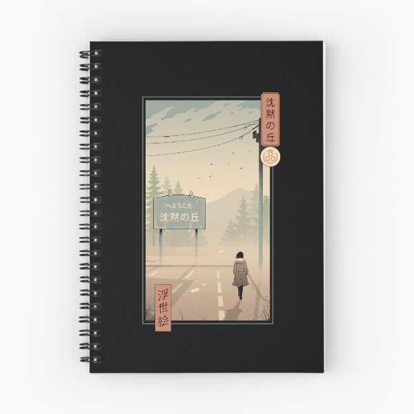 Item preview, Welcome to Silent Mountain Hill (Ukiyo-e Style) - Japanese Horror Game Aesthetic designed and sold by vincenttrinidad.