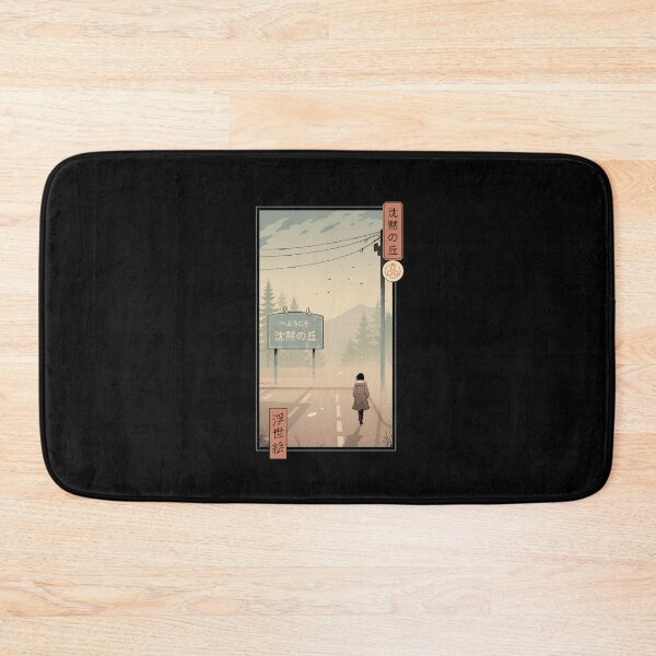 Item preview, Welcome to Silent Mountain Hill (Ukiyo-e Style) - Japanese Horror Game Aesthetic designed and sold by vincenttrinidad.