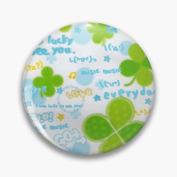 Item preview, Lucky Clover Pin ˚‧₊˚♪ ?₊˚⊹ designed and sold by lelemoondae.