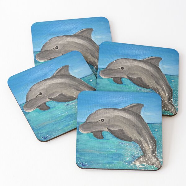 Item preview, Dolphin Painting designed and sold by Jaya Tewart.