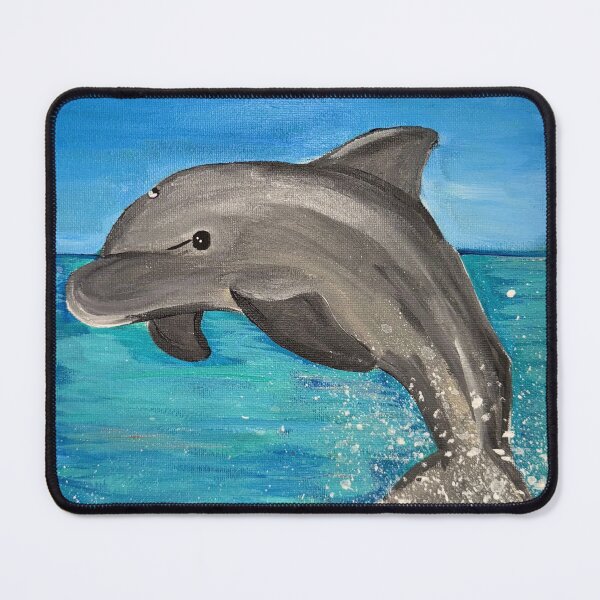 Item preview, Dolphin Painting designed and sold by Jaya Tewart.