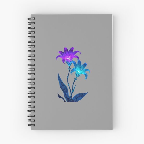 Item preview, Ethereal Neon Flowers in Bioluminescent Glow with Futuristic Magical Design designed and sold by PixelVibe782.