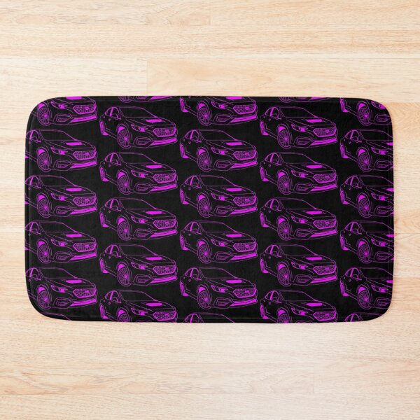 Item preview, Neon Pink VB WRX Sedan car Line Art designed and sold by knxwone.