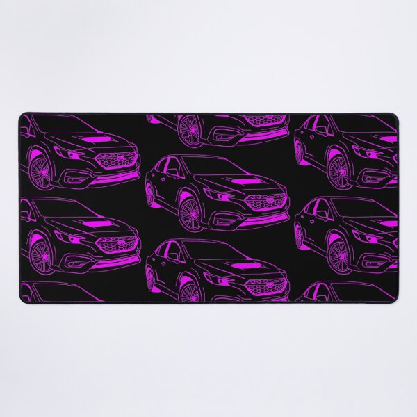 Item preview, Neon Pink VB WRX Sedan car Line Art designed and sold by knxwone.