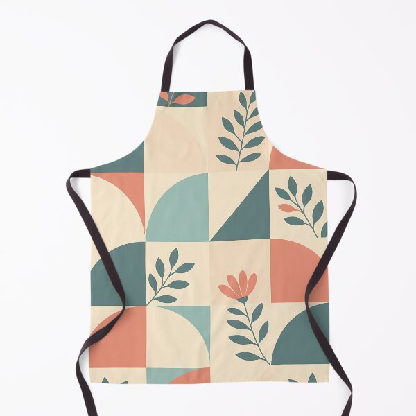 Item preview, Pastel Geometric Floral Flower Leaves, Light  Theme, Stylize, Repeated Texture Pattern (image size 8320x12480) designed and sold by Digital-Davinci.