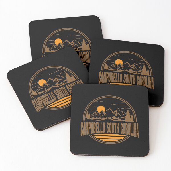 Item preview, Vintage Campobello South Carolina Mountain Hiking Print 	1	 designed and sold by saqifxeniaai.