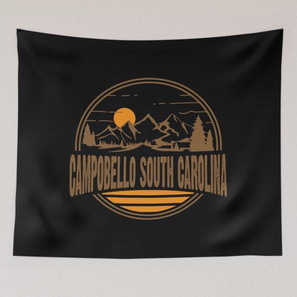 Item preview, Vintage Campobello South Carolina Mountain Hiking Print 1 designed and sold by saqifxeniaai.