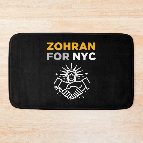 Item preview, Zohran Mamdani designed and sold by Tiar-Kin.