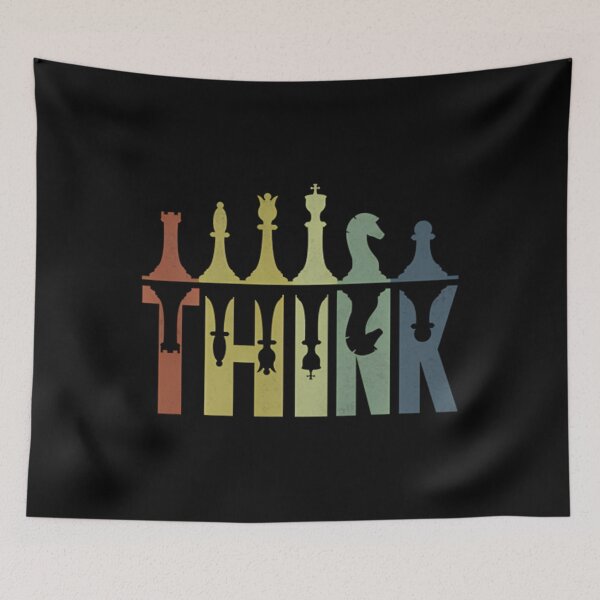Item preview, Think Retro Vintage Chess Pieces Player 	 Chess Coach Pullover 		 designed and sold by munilsiderf.