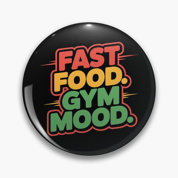 Item preview, Red, Orange, and Green Bold Text Expressing Food and Fitness Contrast designed and sold by SplashTastic.