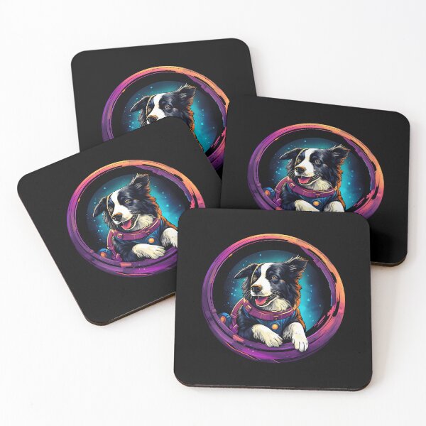 Item preview, Space Border Collie Dog Mom Dad Border Collie 		 designed and sold by nadryloreciu.