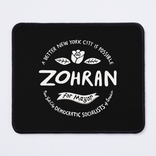 Item preview, Zohran Mamdani designed and sold by Tiar-Kin.