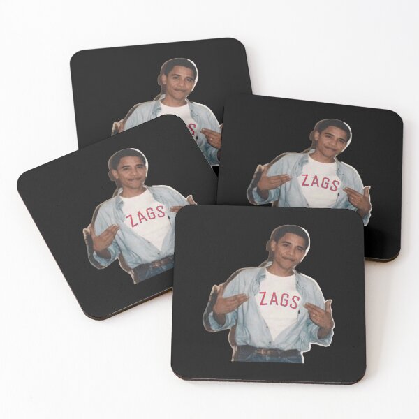 Item preview, Young Obama Says Go Zags- Gonzaga University Bulldogs 	 	 designed and sold by jenilaabezuw.
