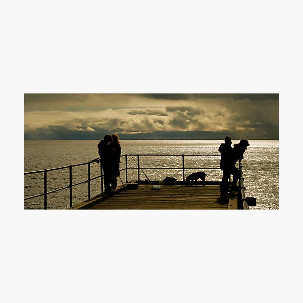 Fishin Photographic Print