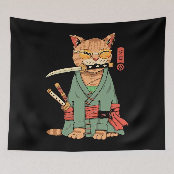 Item preview, Zoro Cat Warrior 		 designed and sold by nainendrabek0.