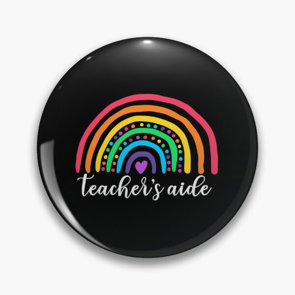 Item preview, Teachers Aide Appreciation 	 Cute Rainbow Teachers Aide 		 designed and sold by ezahpreauxk.