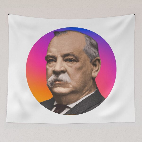 Item preview, US President Grover Cleveland Profile designed and sold by ACTUALLY America First.