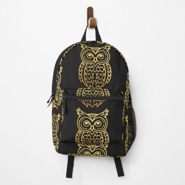 Item preview, Golden Outline of Owl Jolson designed and sold by SweetRossel.