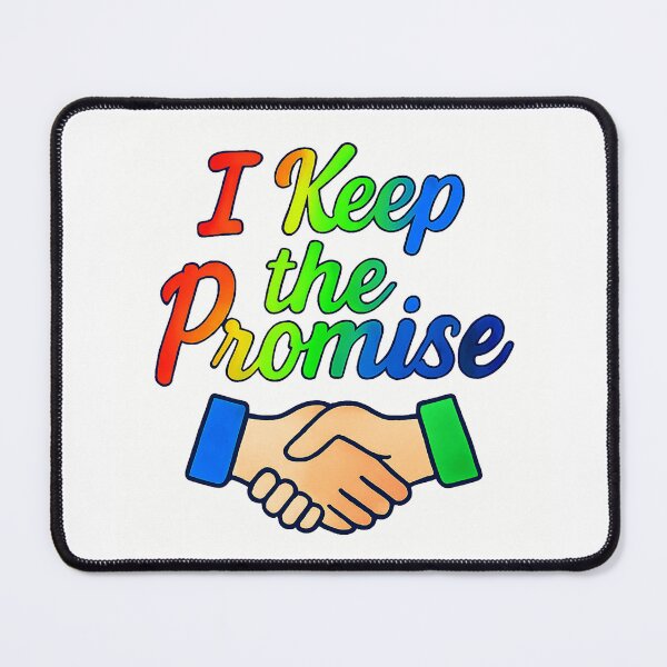 Item preview, I Keep the Promise – Handshake Symbol of Trust and Integrity designed and sold by ZeMa-JA.