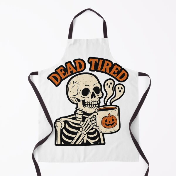 Item preview, Dead Tired – Vintage Skeleton Coffee Halloween T-Shirt designed and sold by DrDoke.