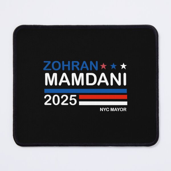 Item preview, Zohran Mamdani designed and sold by Tiar-Kin.