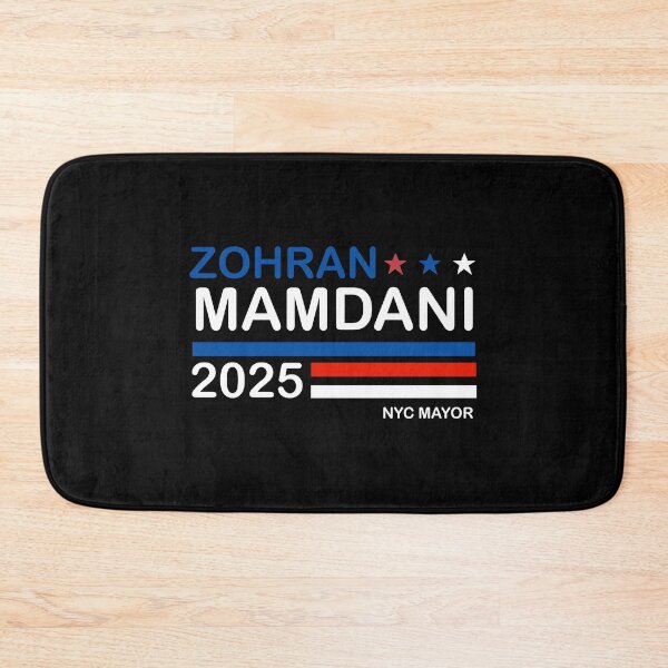 Item preview, Zohran Mamdani designed and sold by Tiar-Kin.