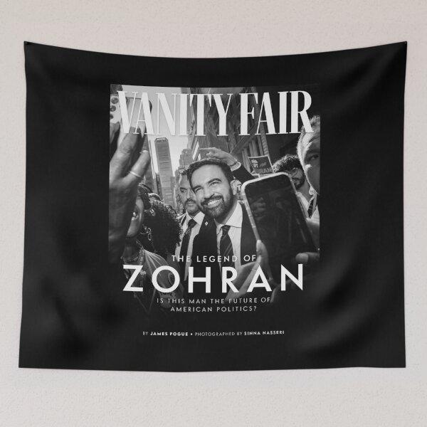 Item preview, Zohran Mamdani designed and sold by Tiar-Kin.