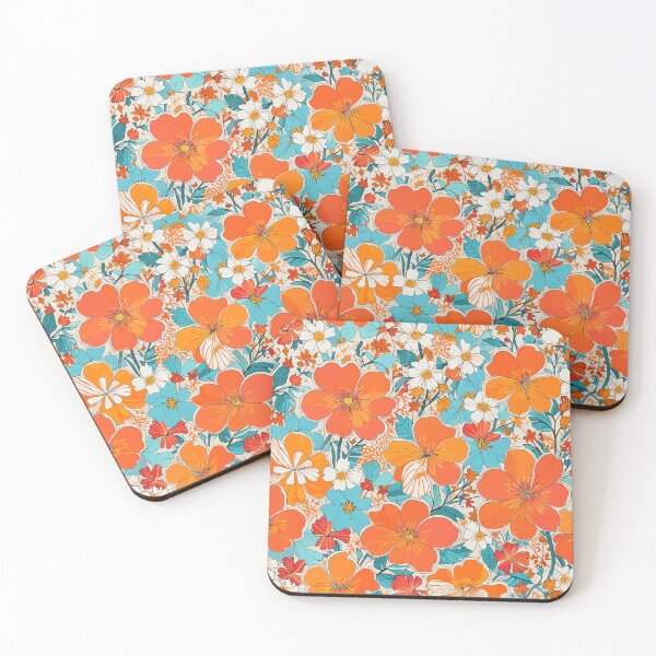 Item preview, 70s Flowers designed and sold by CoolPixels.