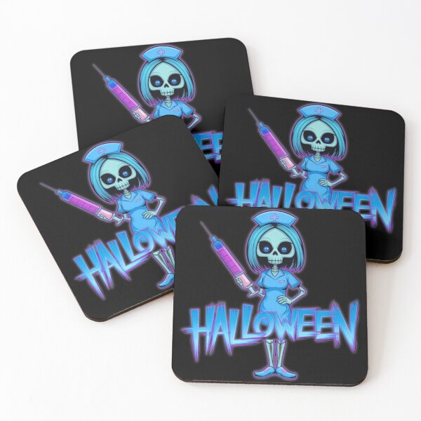 Item preview, Spooky Nurse - Funny Halloween Skeleton Design designed and sold by WeranovDesign.