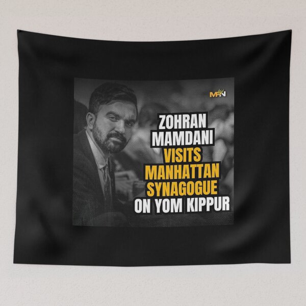 Item preview, Zohran Mamdani designed and sold by Tiar-Kin.