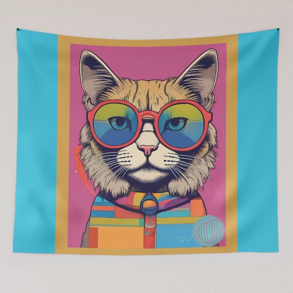 Item preview, Retro Kat designed and sold by Raine2Shine.