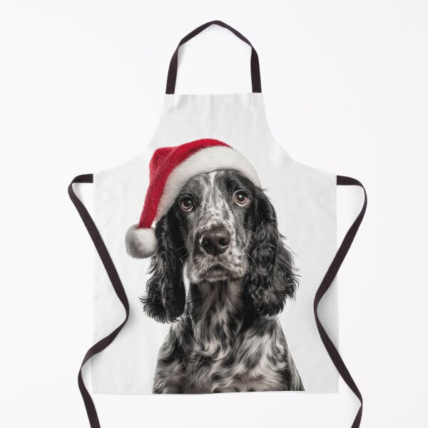 Item preview, Cocker Spaniel with Christmas Hat – Festive Cocker Spaniel Xmas Design designed and sold by LazyOwlStore.