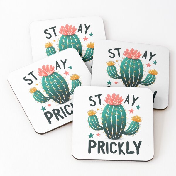 Item preview, stay prickly, cactus, plant, succulent, arid designed and sold by TrueArtVibes.