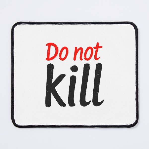 Item preview, Do Not Kill – Bold Protest Typography for Peace and Justice designed and sold by ZeMa-JA.