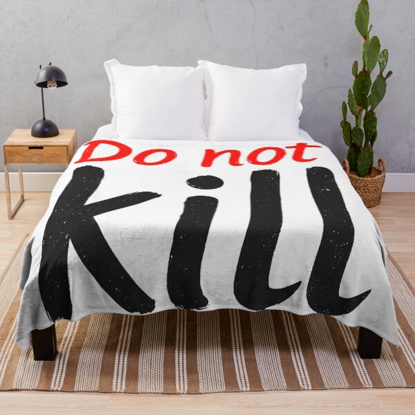 Item preview, Do Not Kill – Bold Protest Typography for Peace and Justice designed and sold by ZeMa-JA.