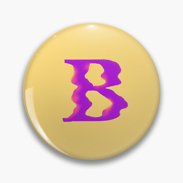 Item preview, Abstract Gradient Alphabet Letter B ,  Typography Design designed and sold by REI321.