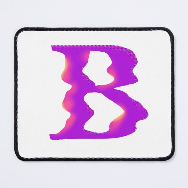 Item preview, Abstract Gradient Alphabet Letter B ,  Typography Design designed and sold by REI321.