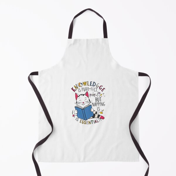 Item preview, Knowledge is Purr-fect, But Napping is Essential - Cat Lover Design designed and sold by JaZuLive.
