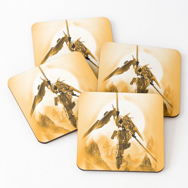 Item preview, Bael Gundam Digital Artwork gold frame gundam designed and sold by sabartgunpla.