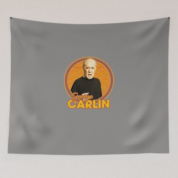 Item preview, GREEN-GEORGE-CARLIN-70S-AESTHETIC-STYLE-FAN-ART designed and sold by TwilightTrinket.