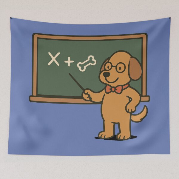 Item preview, Puppy Academy: The Calculus of Canine Comfort designed and sold by SillyPawsStudio.