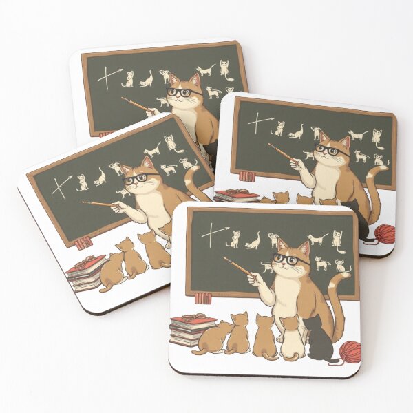 Item preview, Cat Teacher’s Playful Lessons designed and sold by Iuqiune.