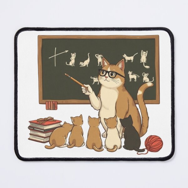 Item preview, Cat Teacher’s Playful Lessons designed and sold by Iuqiune.
