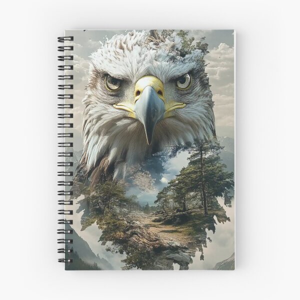Item preview, Bald Eagle Landscape designed and sold by SpandanShop.