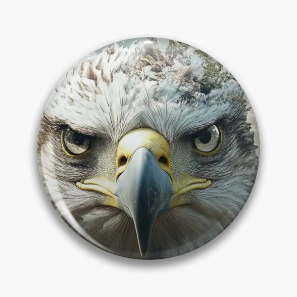 Item preview, Bald Eagle Landscape designed and sold by SpandanShop.