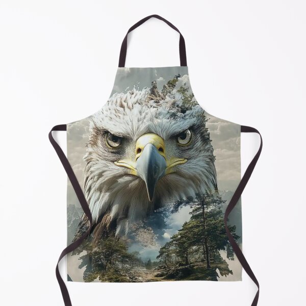 Item preview, Bald Eagle Landscape designed and sold by SpandanShop.