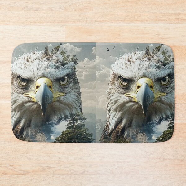 Item preview, Bald Eagle Landscape designed and sold by SpandanShop.