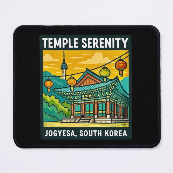 Item preview, Temple Serenity — Jogyesa, South Korea designed and sold by Myra365Art.