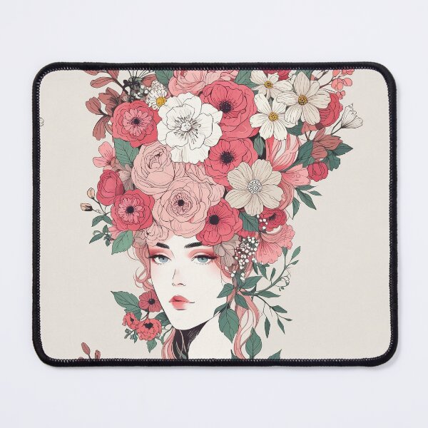 Item preview, Flower Head Women designed and sold by CoolPixels.
