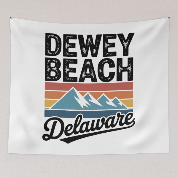 Item preview, Dewey Beach Delaware Surfboard Beach designed and sold by Moon-Ape.